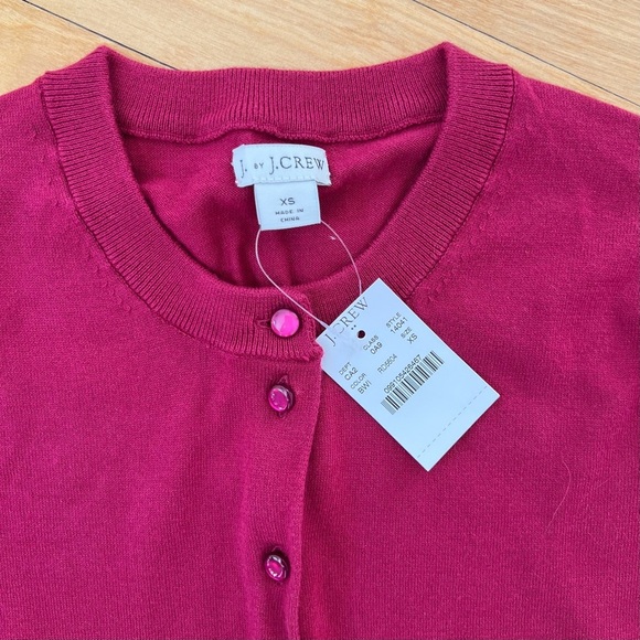 NWT J. Crew Three Quarter Sleeve Cardigan - XS - Picture 2 of 3